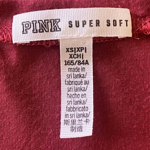 3/$25 🍄 PINK Super Soft Side Tie Crop Tank Size XS - Picture 4 of 8